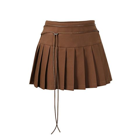 Dark Hogwarts, Png Skirt, Skirt Png, Fashion Bella, Brown Skirt, Brown Skirts, Long Blonde Hair, Wardrobe Style, Cute Skirts