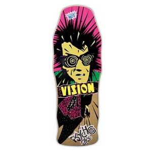 had this exact one..LMAO.. thought I was a sk8tr chick Vision Skateboards, Patrick Nagel, Old School Skateboards, Alien Workshop, Skateboard Accessories, Skateboard Design, Skate Decks, Blue Stain, Red Stain