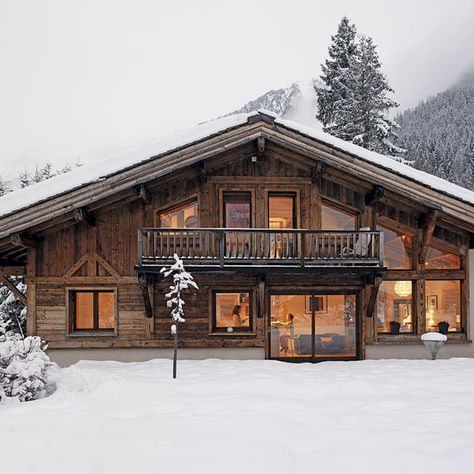 Exterior | Romantic Alpine chalet house tour | House tour | Modern decorating ideas | PHOTO GALLERY | Livingetc | Housetohome Chalet Exterior, Chalet House, Modern Decorating, Alpine House, Alpine Chalet, Chalet Design, Swiss Chalet, Earthy Hues, Chalet Style