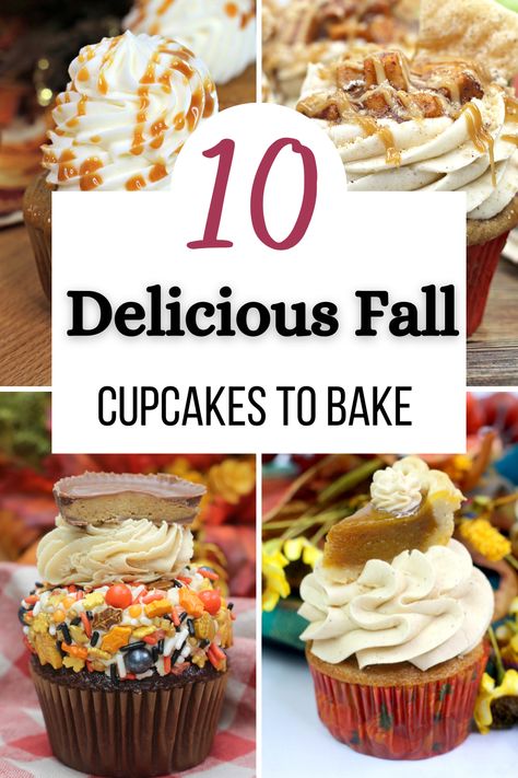 As the leaves start to fall outside, let's bring the autumn warmth into our kitchens with the Top 10 Irresistible Fall Cupcakes of the Season! From the sweet spice of pumpkin to the tangy zest of apple, these deliciously decadent cupcakes are the perfect pick-me-ups to celebrate the season's festivities. Curious to know more? Visit the Purple Pumpkin Blog for All the Recipes! Apple Sauce Cupcakes Recipes, Fall Inspired Cupcakes, Fall Cupcake Flavors, Cupcakes For Fall, Seasonal Cupcakes, Decadent Cupcakes, Pumpkin Cupcake Recipes, Cupcake Recipes From Scratch, Cinnamon Cupcakes