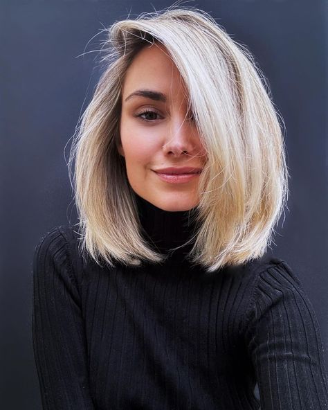 Stunning Fall Bob Hairstyles 2024 25 Ideas: Trendy Cuts and Colors for Every Hair Type Fall Bob Hairstyles, Bobs With Layers, Layered Bobs With Bangs, Fall Bob, Bobs With Bangs, Platinum Blonde Bobs, Haircuts To Try, Brunette Bob, Long Bobs