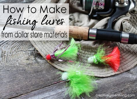 Do It Yourself: Fathers Day Fishing Lures Outdoor Hobbies, Homemade Fishing Lures, House Cleaners, Diy Fishing Lures, Fishing Jig, Bass Fishing Lures, Sparkle Gift, Lure Making, Fishing Diy