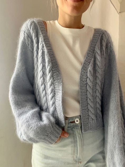 Knit Cable Cardigan Pattern, Striped Crochet Sweater, Cable Cardigan Knitting Patterns, V Neck Cable Knit Sweater, Cabled Cardigan, Fall Cardigan, Brooklyn Tweed, Sweater Patterns, Cable Cardigan