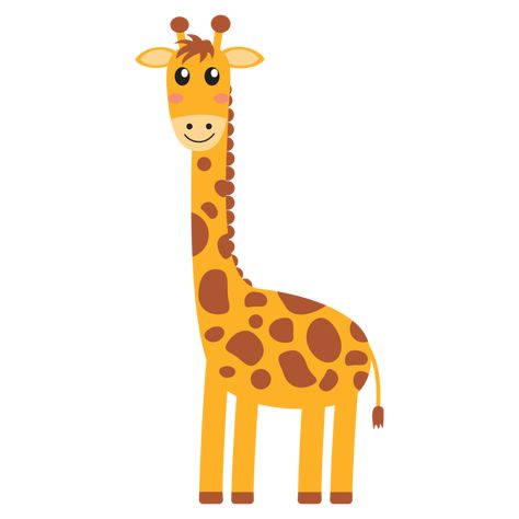 Cute Cartoon Giraffe Illustration Giraffe Clipart, Giraffe Cartoon, Giraffe Drawing, Giraffe Illustration, Cartoon Giraffe, Daycare Ideas, Cartoons Png, Drawing Stuff, Sketches Easy