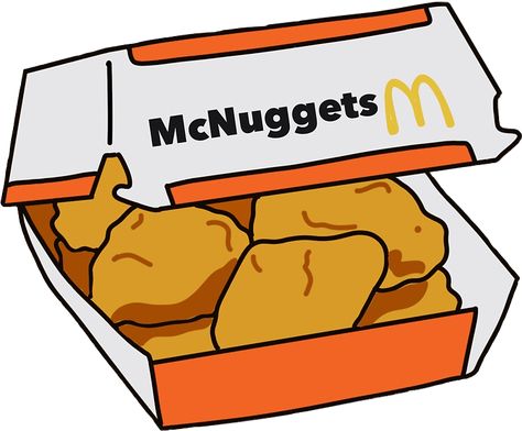 #mcdonalds #nugget #chickennuggets #aesthetic #cute #orangeaesthetic #mcnuggets #white #yellow #freetoedit Mcdonalds Nuggets, Mcdonald's Aesthetic, Mcdonalds Chicken, Cute Food Drawings, Paper Animals, Food Stickers, Orange Aesthetic, Chicken Humor, Cute Easy Drawings