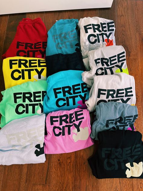 Free City Sweats, Free City Sweatpants, Preppy Inspo, Preppy Vibes, Bday Gifts, Free City, Gift Inspo, Cute Preppy Outfits, 12th Birthday