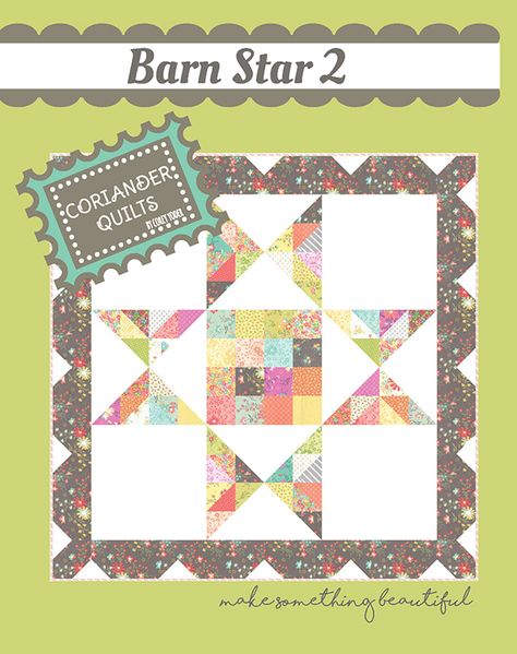 0935.00072 - Barn Star 2 | Moda Fabrics - Producer of Quilting Fabric, Sewing Notions, and Home Decor Hanging Quilts, Easy Quilt Patterns, Pdf Quilt Pattern, Star Quilt Patterns, How To Finish A Quilt, Star Quilts, Barn Quilts, Quilted Wall Hangings, Charm Pack