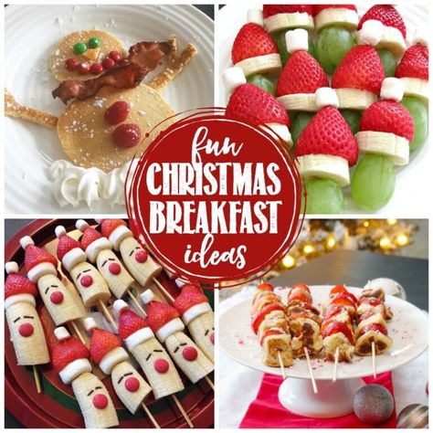 Xmas Breakfast Ideas, Xmas Breakfast, Christmas Brunch Menu, Christmas Breakfast Ideas, Holiday Brunch Recipes, Easy Christmas Breakfast, Christmas Pancakes, Christmas Breakfast Recipe, Christmas Morning Breakfast