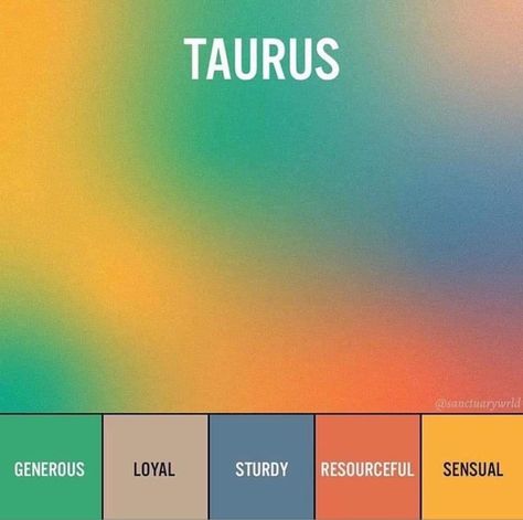 Taurus Colors, Taurus Bull, Astrology Aquarius, Zodiac Calendar, Astrology Numerology, Taurus Zodiac, Holiday Colors, Astrology Zodiac, Color Pallets