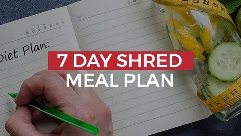 V Shred Meal Plan, V Shred Diet, Shred Diet Plan, Shred Meal Plan, Endomorph Meal Plan, Shred Recipes, Cycle Diet, Meal Plan Women, Endomorph Diet Plan