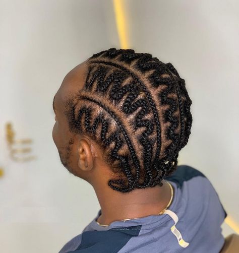 20 Unisex Zig Zag Braids Styles for A Trendy Look Zig Zag Braids, Zig Zag Braid, Braid Styles For Men, Braids Men, Lemonade Braids Hairstyles, Hairstyle Braids, Tan Skin Blonde Hair, Two Braid Hairstyles, Braided Ponytail Hairstyles