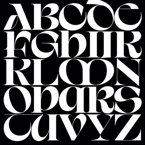 365TYPEFACES on Instagram: “Uncial from calligraphy designed by @boogypaper #365typefaces . . . .…” Aiga Design, Typography Alphabet, Type Inspiration, Graphic Design Fonts, Typography Graphic, Types Of Lettering, Typeface Design, Calligraphy Design, Typographic Design