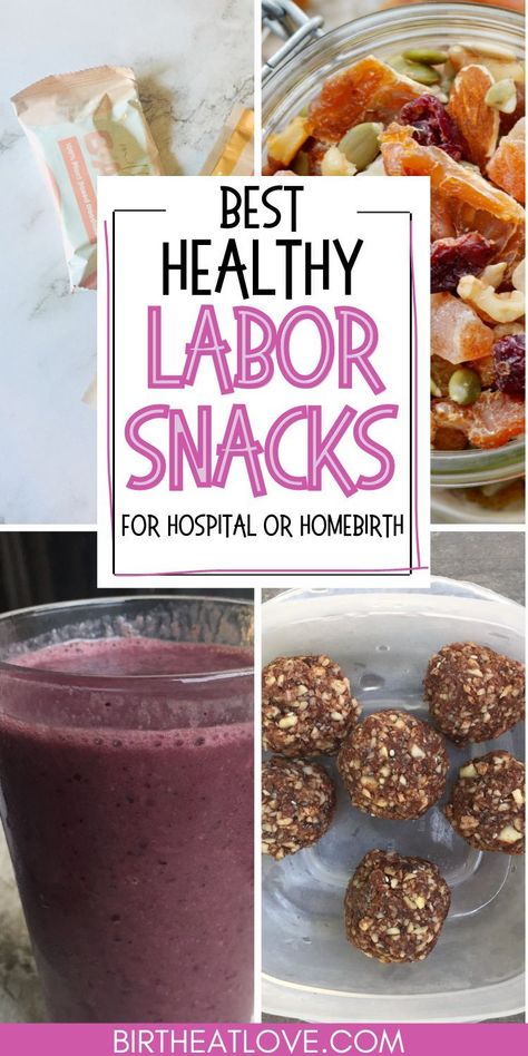 Labor Snacks, Snacks For Labor, Labor Inducing Food, Birth At Home, Snacks To Eat, What Is Healthy Food, Pregnancy Snacks, Breastfeeding Snacks, Early Labor