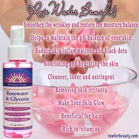 Rose Water Benefits . rosewater and glycerin Rose Water And Glycerin, Rose Water Benefits, Italian Beauty Secrets, Cleopatra Beauty Secrets, Beauty Hacks Eyelashes, French Beauty Secrets, Natural Beauty Secrets, Celebrity Beauty Secrets, Korean Beauty Secrets