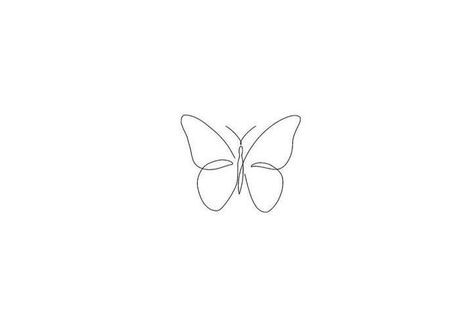 Matching Half Butterfly Tattoo, Small Simple Butterfly Tattoo, Butterfly Line Tattoo, Line Butterfly Tattoo, White Butterfly Tattoo, Tiny Butterfly Tattoo, Concept Tattoo, Purple Butterfly Tattoo, Simple Butterfly Tattoo