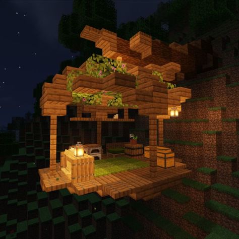 Suspended House, Minecraft, Novelty Lamp, Table Lamp, Lighting, Home Decor, Art, Home Décor