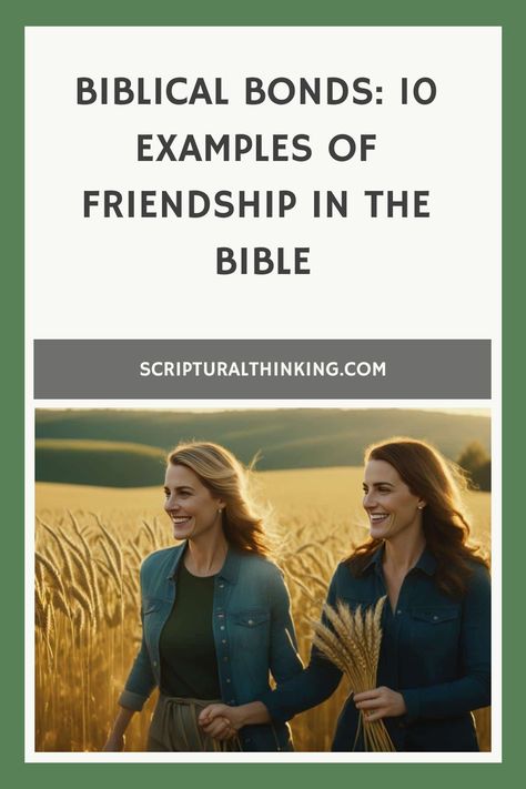 Biblical Bonds: 10 Examples of Friendship in the Bible Biblical Friendship Quotes, Biblical Friendship, Bible Friendship, Friendship Lessons, David And Jonathan, Ruth And Naomi, Jesus Wept, Friendship Symbols, Real Friendship