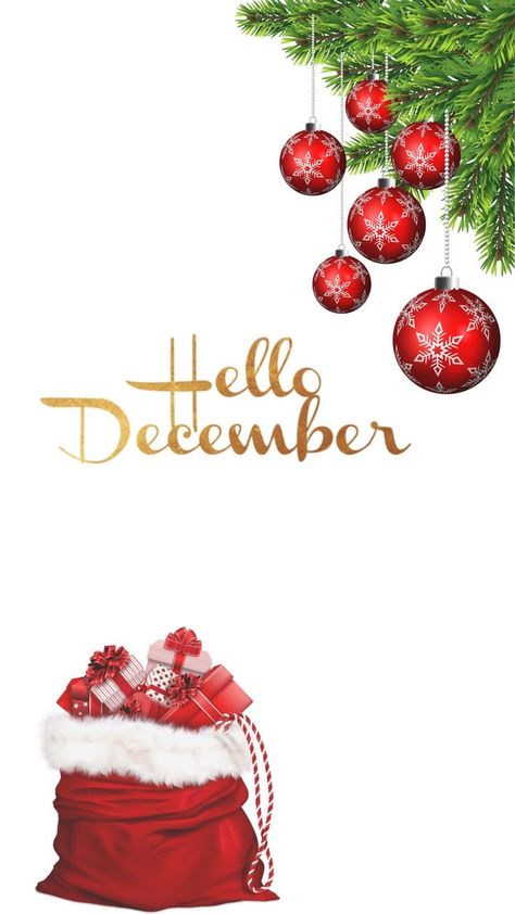 Hello December Wallpaper Iphone, Hello December Wallpaper, Welcome December Images, Hello December Images, December Wishes, December Images, Candy Photoshoot, Good Morning Christmas, Welcome December