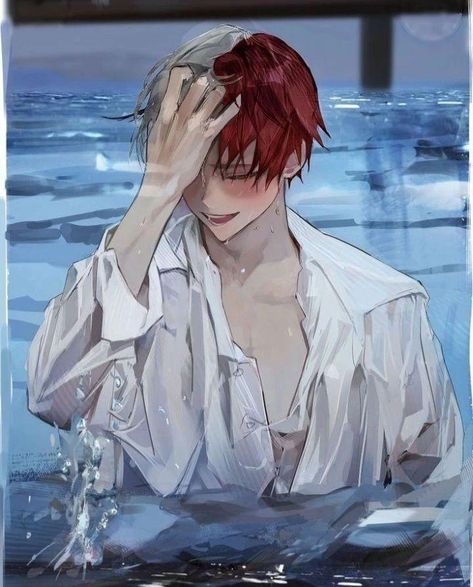 Icy Hot Todoroki, Shotodoroki X Yn, 19 Days Anime, Mha Todoroki, Bakugo Katsuki Fanart Cute, Shouto Todoroki, Icy Hot, Todoroki Shouto, Hottest Anime Characters