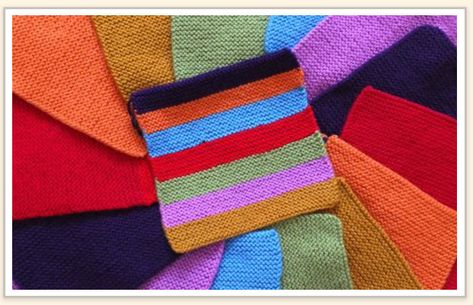 square-knit-header Yarn Activities, Knit A Square, Knit Squares, Learning To Knit, Knitting Easy, Basic Knitting, Knitting Squares, Knit Ideas, Lamb Decorations