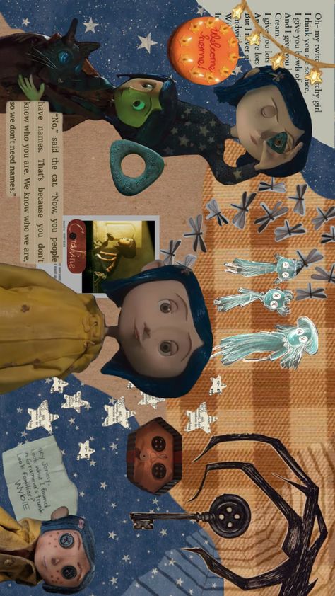 #coraline #coralineaesthetic #coralinewallpaper #movie #halloween #spookyseason Coraline Collage, Coraline Room, Coraline Core, Tim Burton Party, Coraline Aesthetic, Inspiration Boards, Coraline, Inspiration Board, Tim Burton