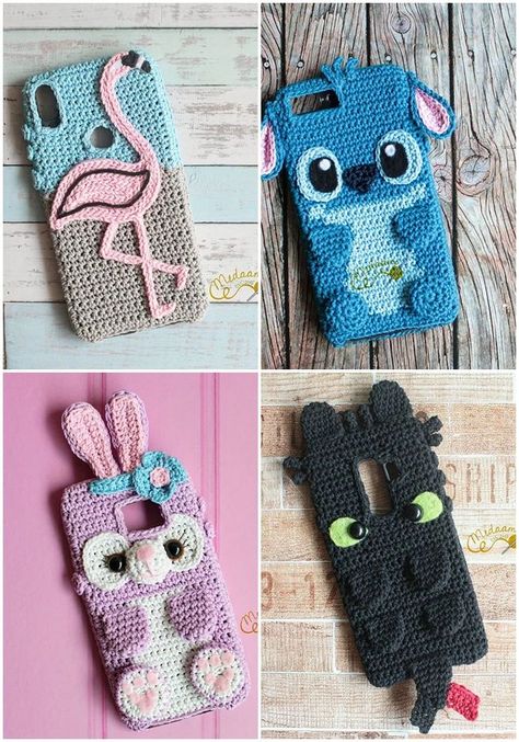 Inspiration. Crochet Phone Cases. — Craftorator Crochet Phone Cover, Beau Crochet, Crochet Phone Cases, Crochet Mobile, Crochet Case, شال كروشيه, Patterns Simple, Confection Au Crochet, Easy Crochet Patterns Free