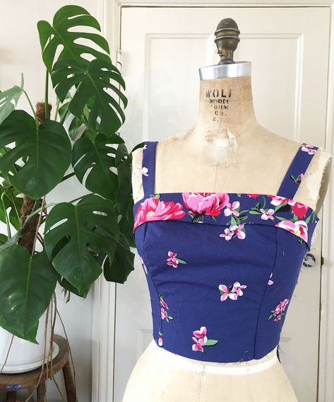 Charlie Dress Sewalong: Assembling the bodice – By Hand London Fitted Bodice Pattern, Princess Bodice Pattern, Diy Bodice, Bodice Pattern Free, Dress Bodice Pattern, Bodice Dress Pattern, Bustier Dress Pattern, Bodice Block, By Hand London