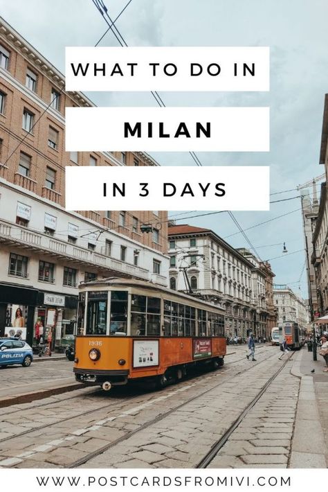 To Do In Milan, Galleria Vittorio Emanuele Ii, 3 Days Trip, Italy Itinerary, Walking Street, Interesting Buildings, Perfect Itinerary, Parking Design, Public Garden