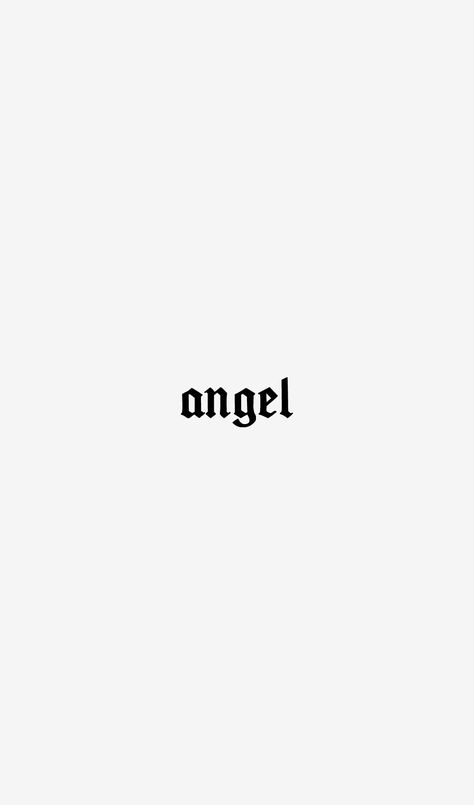 Angel Name Wallpaper, Angel Writing Tattoo, Angel Tattoo Word, Angel Typography, Angel Word Tattoo, Angel Name Tattoo, Angel Writing, Angel Font, Angle Names