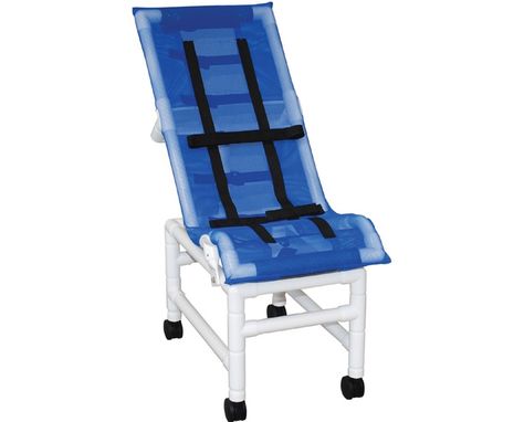 MJM PVC Reclining Shower Bath Chair - Save at Tiger Medical, Inc Bath Chair, Pvc Pipe Projects, Polymer Plastic, Shower Chair, Blue Forest, Bath Or Shower, Bath Shower, Home Health, Gaming Chair