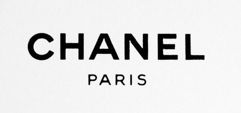 Chanel Homescreen, Chanel Header, Chanel Font, Long Widget Aesthetic, Chanel Sign, Chanel Poster, Chanel Wallpaper, Printable Wall Collage, Chanel Black And White