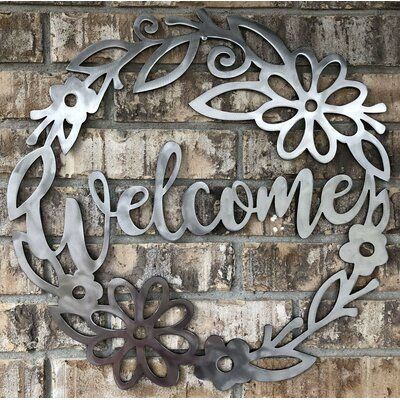 Metal Cutouts Designs, Plasma Cut Metal Wall Art, Welcome Signs For Front Door Metal, Metal Welcome Signs Outdoor, Custom Metal Signs Front Door, Metal Cutout Signs, Metal Name Signs Outdoor, Cnc Machine Projects, Metal Front Door