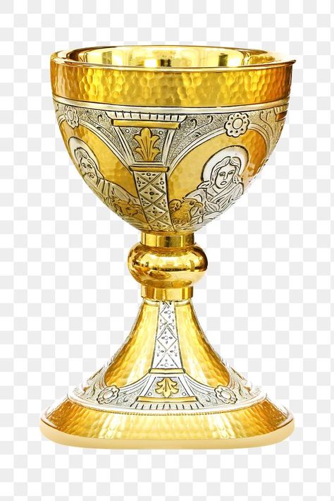 Golden Chalice, Free Png, Vintage Gold, Transparent Background, Royalty Free, Wine, Gold