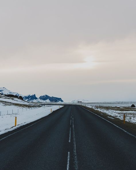 driving iceland ring road in winter Iceland Air, Iceland Ring Road, Iceland Itinerary, Road Trip Packing, Visit Iceland, Ring Road, Black Sand Beach, Road Trip Itinerary, Travel List