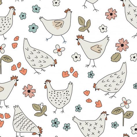 Custom Fabric Printing | Fabric Design | Page 5 | Carriage House Printery Fabric Chicken, Chicken Wallpaper, Crib Bedding Girl, Chicken Print, Farm Baby, Nursing Pillow Cover, Muslin Swaddle Blanket, Fabric Pictures, Crib Blanket