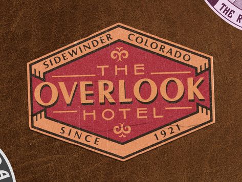 The Overlook Hotel The Shining, Horror Journal, Stephen King Tattoos, Colorado Lodge, Movies Stickers, The Overlook Hotel, Overlook Hotel, Medieval Books, Tiles Ideas