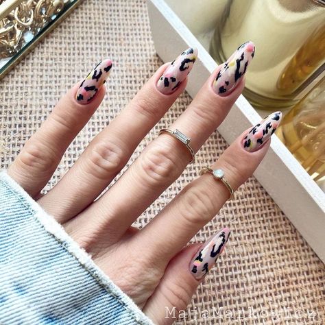 Ombre Nails Diy, Pretty Spring Nails, Short Nails Simple, Easy Nail Art Ideas, Nails Nail Art Designs, Pastel Nail Art, Mint Green Nails, Cheetah Print Nails, Mint Nails