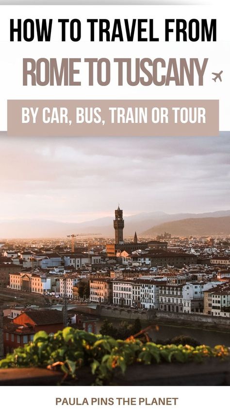 How to travel from Rome to Tuscany Tuscany Road Trip, Day Trip From Rome, Driving In Italy, Day Trips From Rome, Tuscany Travel, Travel Recommendations, Hiking Guide, Italy Vacation, Tuscany Italy