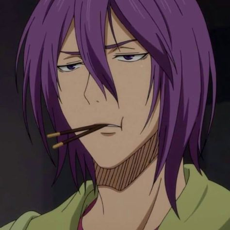 Murasakibara Atsushi, Basketball Anime, 11 November, Kuroko Tetsuya, Black Cartoon Characters, Kuroko's Basketball, Anime Fairy, Naruto Funny, Fictional Crushes