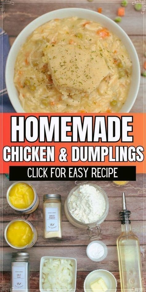 Make the best chicken and dumplings with this slowcooker recipe. Packed with juicy chicken and soft dumplings in a rich, flavorful broth, this dish is the ultimate comfort food. Follow this step-by-step guide to create a homemade meal your whole family will love. Best Crockpot Chicken And Dumplings, Soft Dumplings, The Best Chicken And Dumplings, Dumplings Dinner, Creamy Chicken Alfredo Pasta, Slow Cooker Chicken And Dumplings, Homemade Dumplings Recipe, Best Chicken And Dumplings, Best Crockpot Chicken