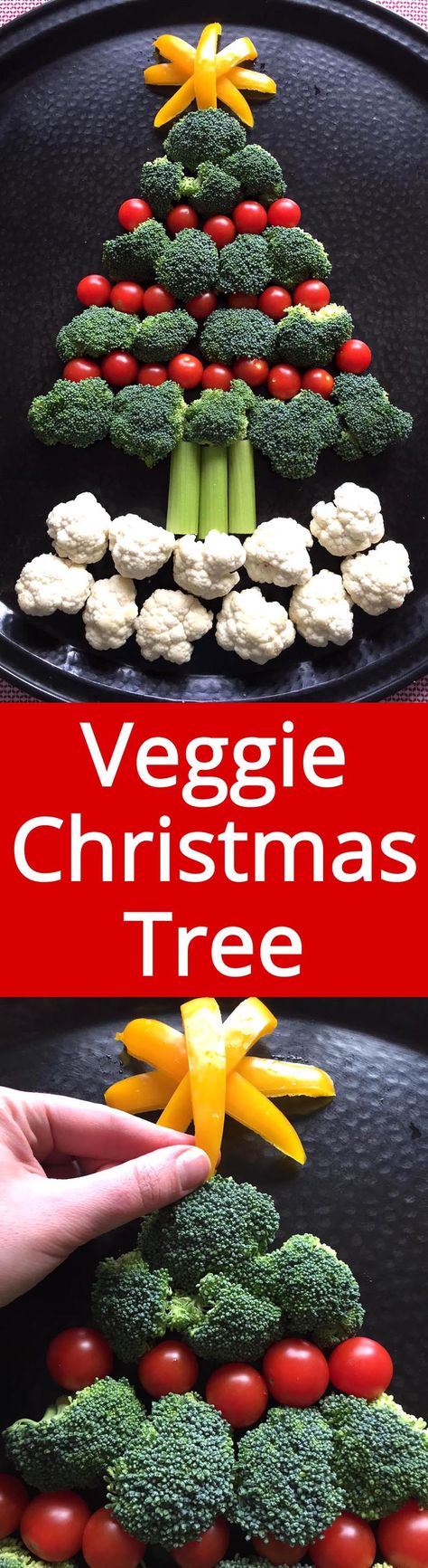 Christmas Tree Shaped Vegetable Platter - MUST make this for Christmas party! Genius! | MelanieCooks.com Bacon Ranch Cheese Ball Recipe, Christmas Veggie Tray, Veggie Christmas, Healthy Lifestlye, Winter Appetizers, Edible Ideas, Craft Cottage, Christmas Meals, Christmas Appetizers Party