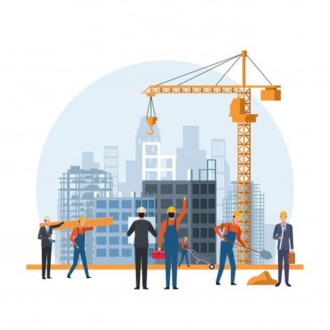 Construction engineer cartoon | Premium Vector #Freepik #vector #city #building #cartoon #home Engineer Cartoon, Building Cartoon, Engineering Poster, Logo Engineering, Construction Engineer, Cartoon Home, Construction Images, Civil Engineering Construction, Building Illustration