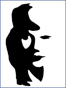 optical illusion negative space - Google Search Optical Illusions For Kids, Face Illusions, Image Illusion, Illusion Kunst, Optical Illusions Pictures, Funny Optical Illusions, Negative Space Art, Illusion Pictures, Eye Tricks