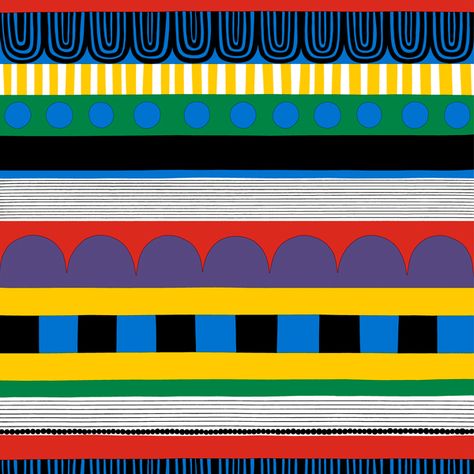 Sanna Annukka, Marimekko Pattern, Abs Art, Marimekko Fabric, Textile Prints Design, Finnish Design, Textile Pattern, Design Textile, Retro Fabric