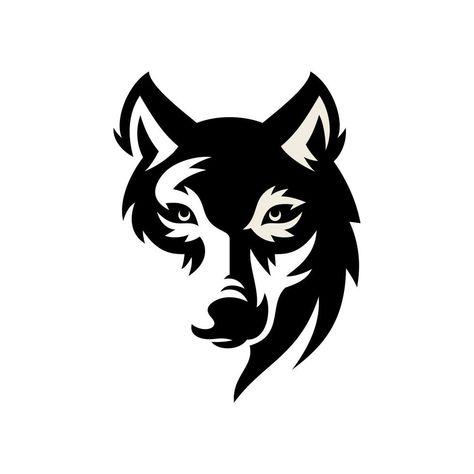 Wolf Head Drawing, Wolf Face Drawing, Wolf Silhouette, Wolf Illustration, Wolf Artwork, Wolf Face, Alpha Wolf, Wolf Wallpaper, Wolf Drawing