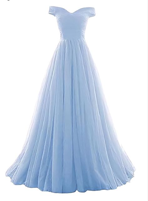 Middle School Prom Dresses Long, Modest Grad Dress, Light Blue Corset Dress, Confirmation Dresses For Teens, Sky Blue Dresses, Middle School Prom Dresses, Light Blue Dress Formal, Vestidos Color Pastel, Blue Chiffon Dress