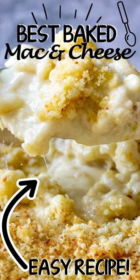 Breadcrumb Mac And Cheese, Homemade Mac And Cheese Recipe Baked, Mac And Cheese Easy, Mac And Cheese Recipe Soul Food, The Cooking Jar, Food Truck Recipes, Rice Pizza, Pasta Toppings, Homemade Mac And Cheese Recipe