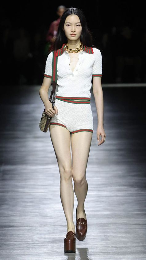 Milan Fashion Week: Gucci Spring 2024 Collection - Tom + Lorenzo Gucci Ss24, Gucci Ambassador, Gucci Ancora, Gucci 2024, Gucci Runway, Barbie Sewing, Gucci Spring, Gucci Brand, Gucci Fashion