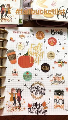 Halloween Happy Planner Layout, Journal Free Printable, Holiday Drawings, October Daily, Fall Planner, Planning Book, Dont Quit Your Daydream, Planner Lettering, Personal Planners