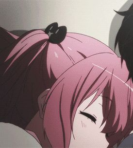 Matching Pfp, Gif, Anime, Hair, Pink, Black